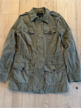 Banana Republic Olive Green Utility Jacket Women’s Size Small